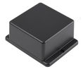 Flanged Enclosure 83 100x80.6x43.5mm Dark Grey ABS IP40